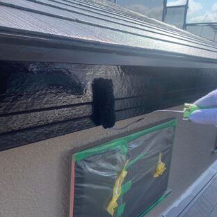 中央区Ｋ様邸【外装　役物塗装】