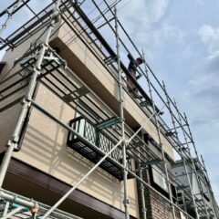 中央区Ｋ様邸【足場の解体】